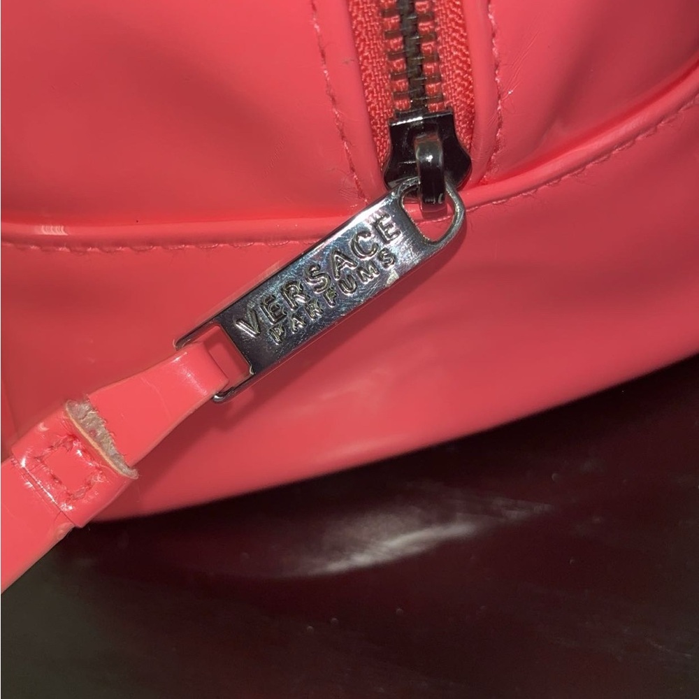 Versace Bright Pink Cosmetic Bag - Picture 3 of 4